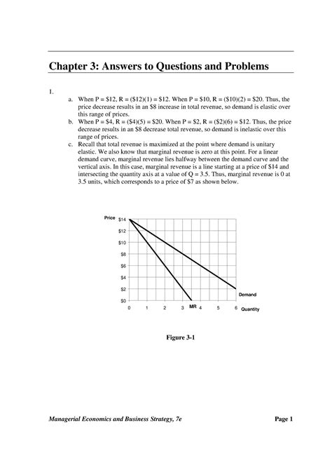 Download Managerial Economics And Business Strategy Chapter 3 Answers 