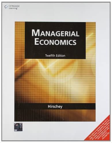 Read Online Managerial Economics Hirschey 12Th Edition 