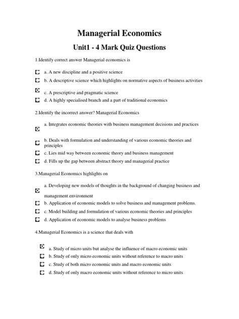 Full Download Managerial Economics Solutions Answer Questions 