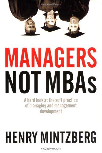 Managers Not Mbas