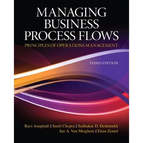Managing Business Process Flows By Anupindi