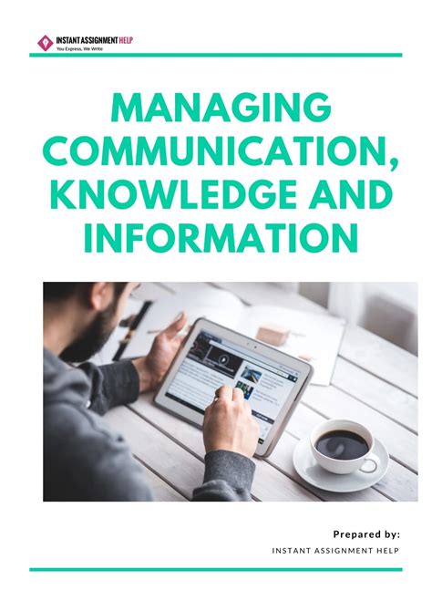 Managing Communication Knowledge And Information Writer