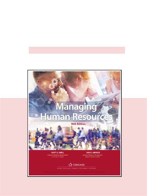 managing human resources 18th edition