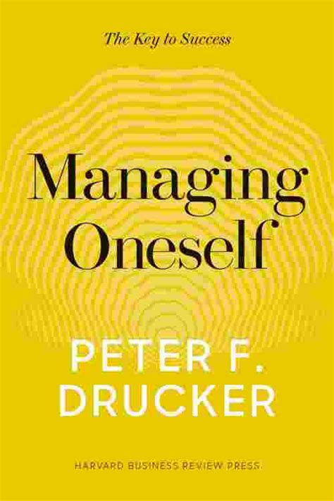 managing oneself peter drucker pdf