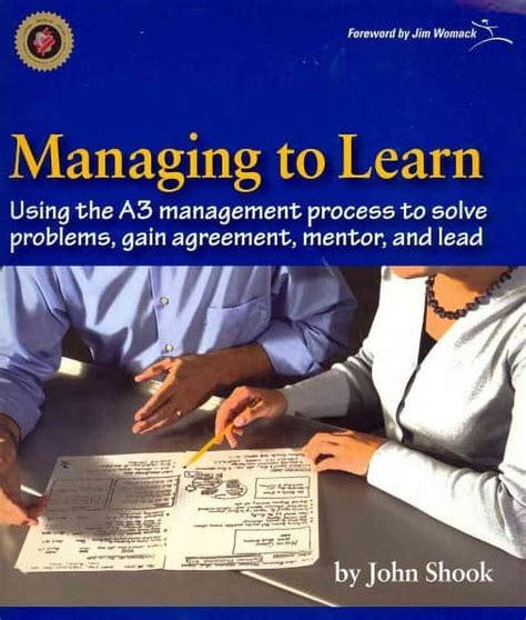 Managing To Learn By John Shook