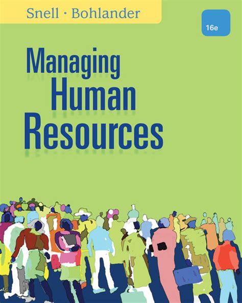 Read Managing Human Resources By Scott A Snell 16Th Edition Pdf Epub 