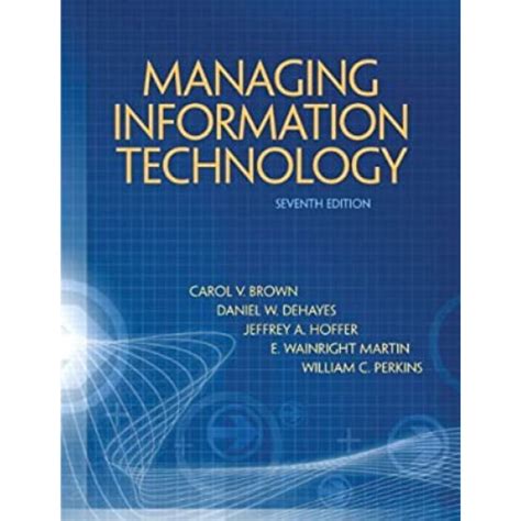 Read Managing Information Technology 7Th Edition 