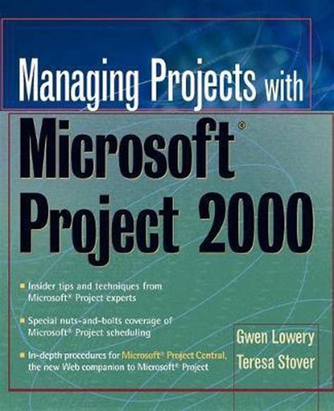 Full Download Managing Projects With Microsoft Project 2000 