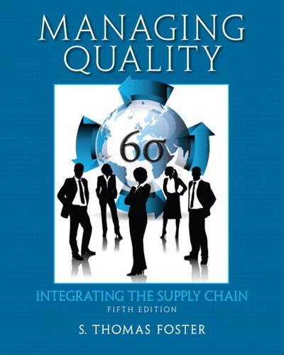 Full Download Managing Quality Thomas Foster 5Th 
