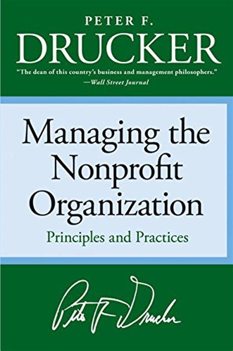 Full Download Managing The Non Profit Organization Principles And Practices 