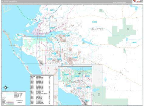 manatee county florida map