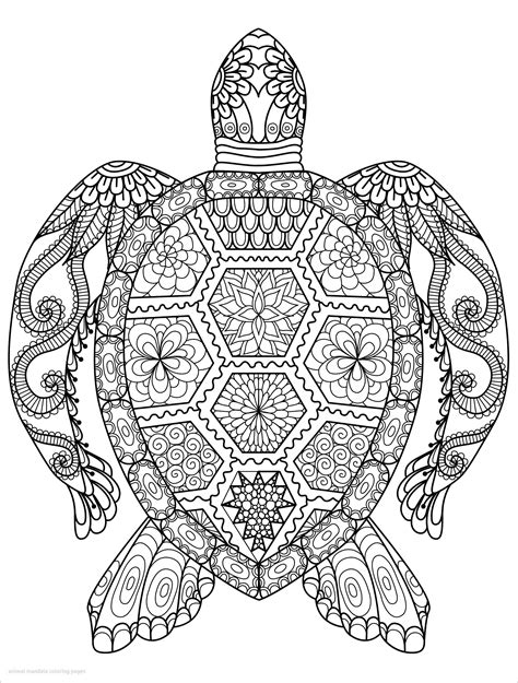 Mandala Sea Turtle Coloring Pages Coloringbay Sea Turtle Mandala Coloring Page - Sea Turtle Mandala Coloring Page
