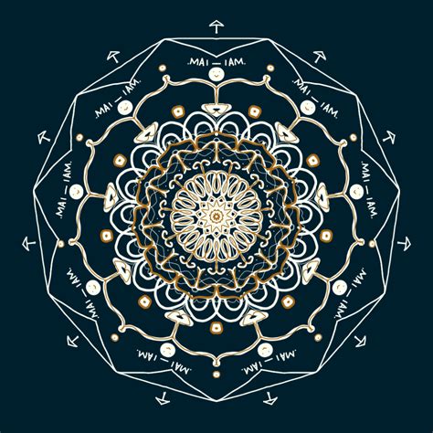 Mandalagaba A Free Tool For Creating Zen Geometry Geometric Design Drawing With Color - Geometric Design Drawing With Color