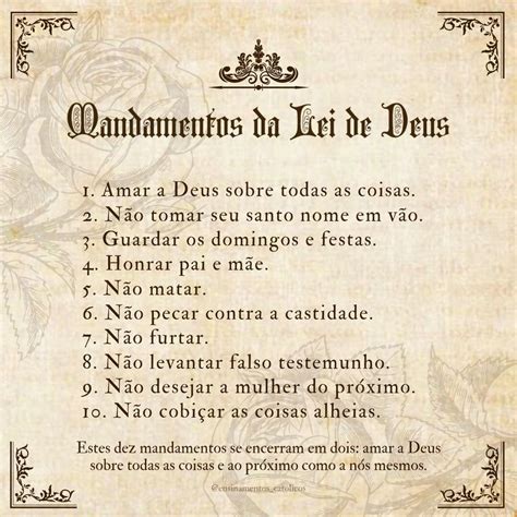 Mandamentos De Jesus