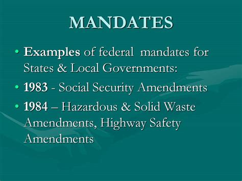 mandate definition