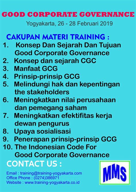 manfaat good corporate governance