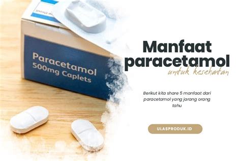 manfaat obat paracetamol