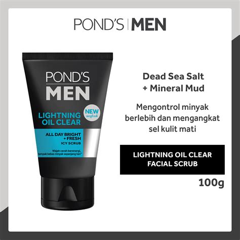 manfaat pond s men s lightning oil clear