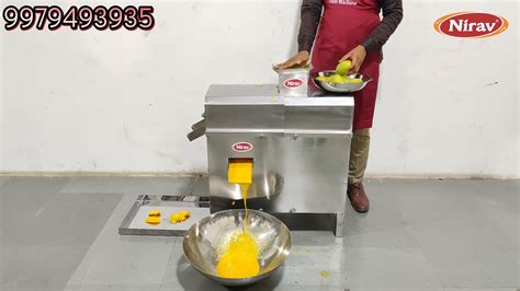 mango juicer machine/ mango pulp making machine/ आम