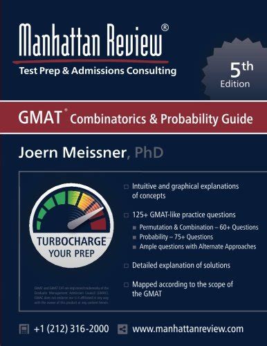 Read Online Manhattan Review Gmat Combinatorics Probability Guide 5Th Edition Turbocharge Your Prep 