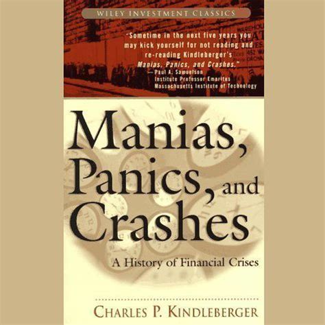Read Online Manias Panics And Crashes By Charles P Kindleberger 