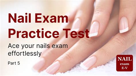 Manicure Exam Practice Test