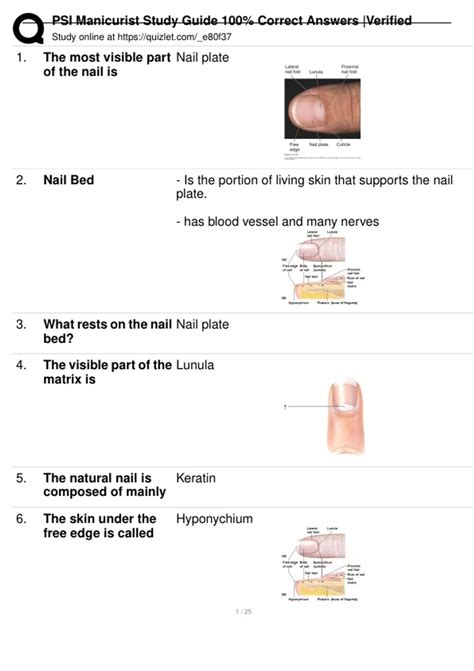 Download Manicurist Exam Study Guide 