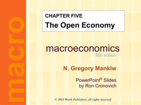 Download Mankiw Chapter 5 Classical Model Of An Open Economy End 