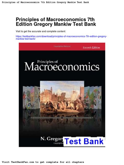 Read Online Mankiw Macroeconomics 7Th Edition Test Bank 
