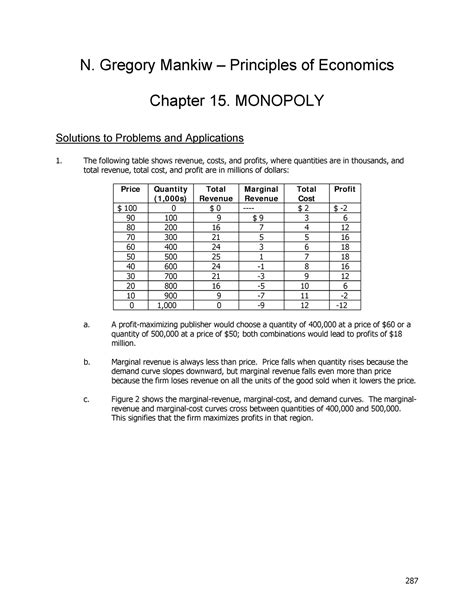 Read Mankiw Principles Of Economics Answers For Problems And Applications 