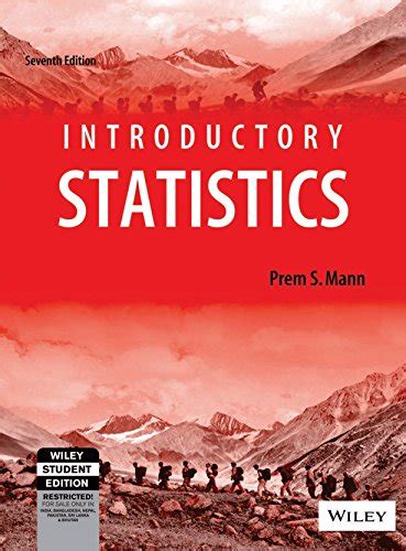 Mann Introductory Statistics 7th Edition Solutions