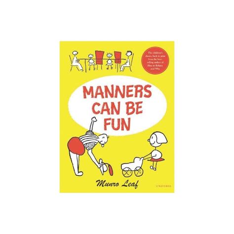 Manners Can Be Fun