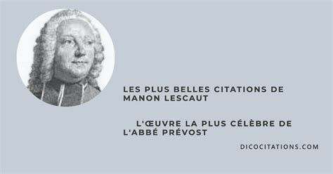 Manon Lescaut Citations