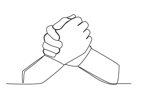 Manos Entrelazadas Dibujo