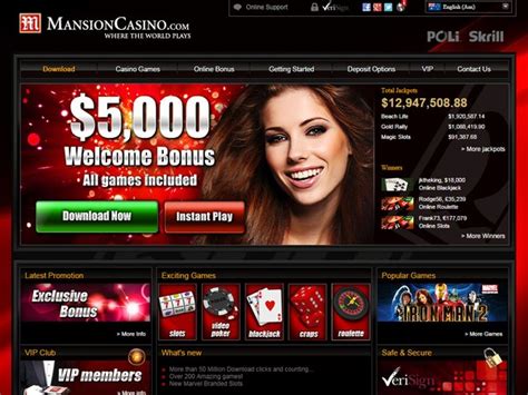 mansion casino for mobile