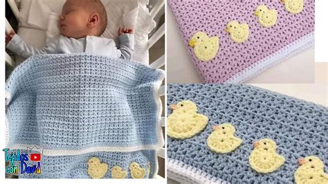 Manta Bebe Crochet