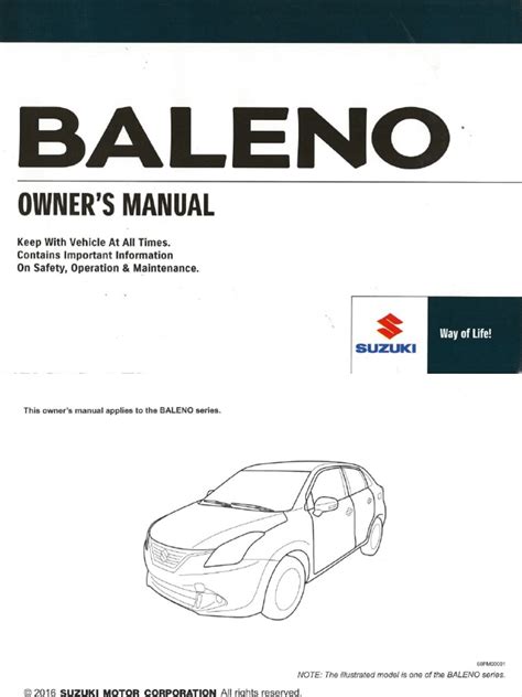 Manual Baleno