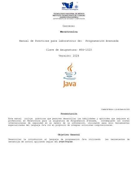 Manual De Programacion En Java Con Netbeans Pdf