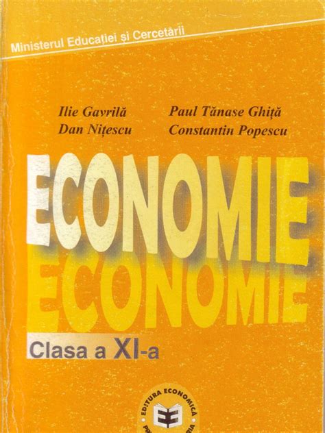 manual economie clasa 11