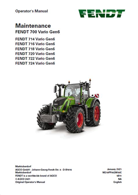 Manual Fendt 716