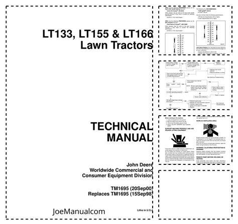 manual for john deere lt133 bagger