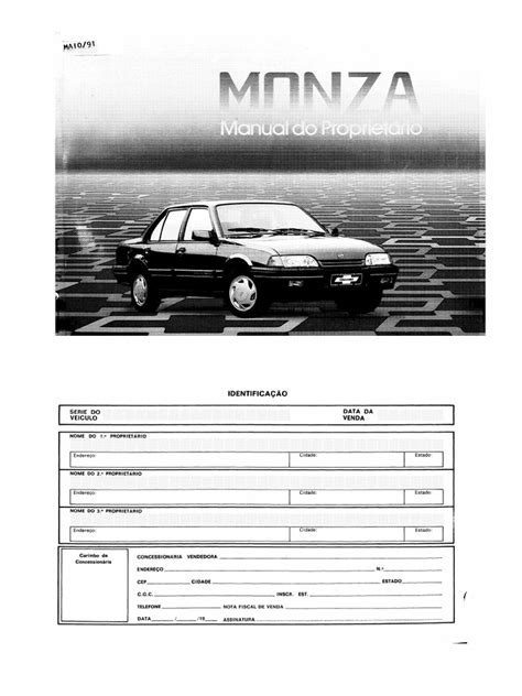 Manual Monza 91