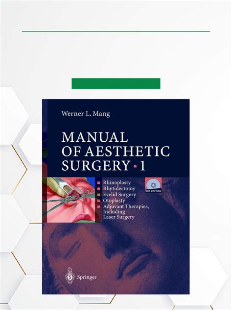 manual of aesthetic surgery
