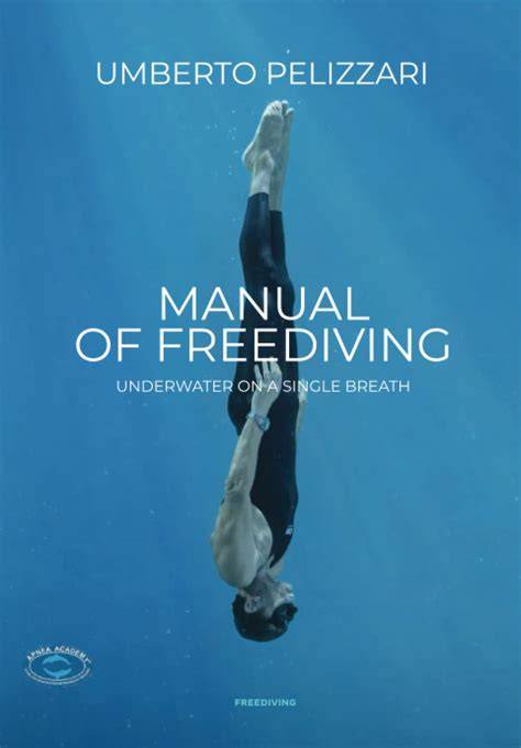 manual of freediving underwater on a single breat