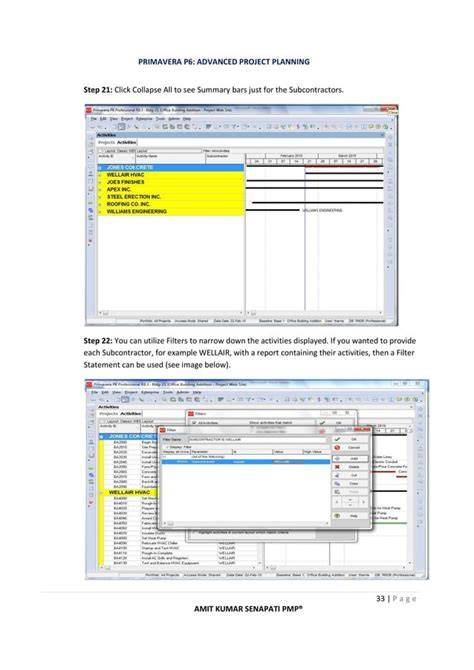 manual of primavera p6 advanced resource management