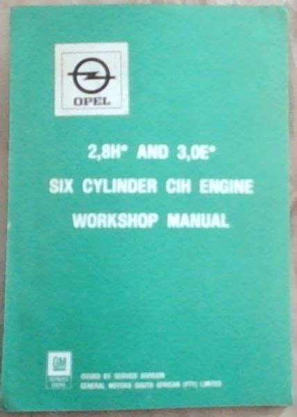 manual opel cih