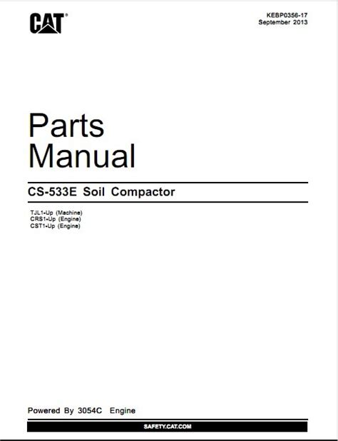 Manual Part Cat Cs533e