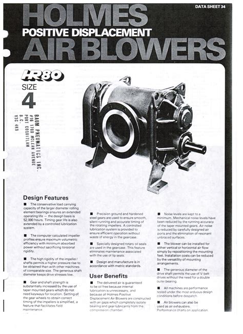 Manual Root Blower Holmes