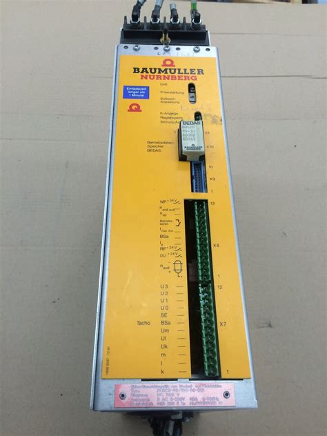 Manual Servo Drive Baumuller