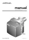 Manual Weishaupt